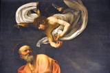 Caravaggio - The Inspiration of St. Matthew, 1602