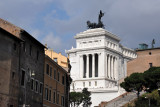 Vittorio Emanuele Monument rising over Rome