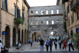 Inner side of the Porta Borsari