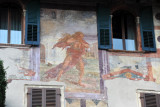 Faade frescoes, Piazza della Erbe, Verona