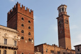 Piazza dei Signori with two towers