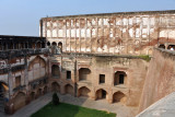 The Elephant Path climbs around this courtyard