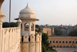 On top of the Alamgiri Gate, Lahore Fort