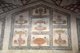 Frescos in a side chamber, Jahangirs Tomb
