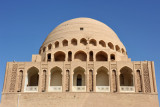 The restoration, however, did not replace the tile work that would have covered the dome