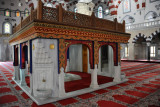 A pavilion inside the main prayer hall