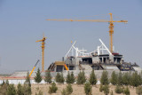 Ashgabats next great monument under construction