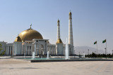 Square in front of the Turkmenbashy Ruhy Metjidi