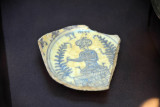 Ceramic fragment with the figure of a man