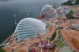 Gardens by the Bay, under construction, December 2010