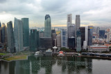 Downtown Singapore from the Sky Garden