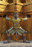 Golden Chedi figure - Wat Phra Kaeo