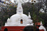 Small stupa at the base of Swayambhunath