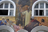 Mosaic faade of the former Hotel Meissl & Schadn, Krtnerstr. 16, Wien