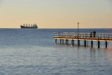 The pier at the end of Archiepiskopou Makarou III Street, Limassol