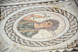 Mosaic bust of a young woman - House of Eustolios, Kourion