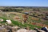 The flat plain below Kourion - still in use for agriculture and horses