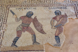 Kourion Mosaic - House of the Gladiators - Margaritis and Hellenikos