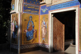 Mosaics at the main entrance, Kykkos Monastery