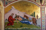 Mosaic of the Parable of the Good Samaritan - Kykkos