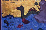 Kykkos Mosaic - the Sea and a Dragon