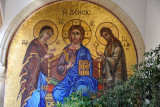 Kykkos Mosaic - The Deisis - Jesus, Mary and St. John the Baptist