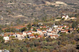 Small mountain village, perhaps Monagri or Doros 