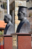 Busts at the EOKA Memorial - Mylikouri