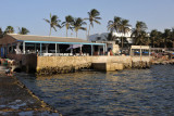 Waterfront restaurants at Les Almadies - great place to watch the sunset