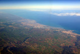 Approaching Casablanca, Morocco