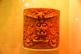 Classical period vase depicting the Maya sun god, 250-900 AD