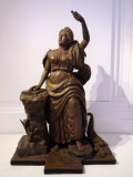 La Minerva de madera by Pascacio Gonzlex Erazo, 1877