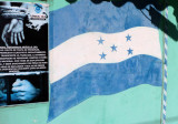 The flag of Honduras