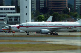Spains Air Force One at Guatemala City Airport