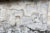 The poorly preserved remains of a second mask inside the Northern Acropolis