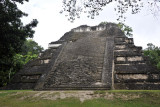 Talud-Tablero Temple, the second largest pyramid in the Lost World of Tikal