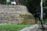 The excavated northeast corner of Temple IV