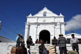 Church of El Calvario on the opposite side of the plaza from Santo Toms, Chichicastenango