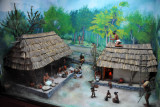 Diorama of Mayan village life, National Archaeological Museum