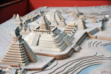 Model of Tikal - Southern Acropolis and Templo V