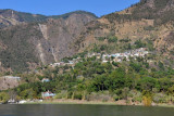 Santa Cruz La Laguna sitting well above the lakeshore