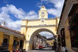 The arch connected the Santa Catalina convent with its associated school