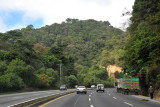 The Pan American Highway from Guatemala City