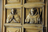 Carved wooden doors,  Nuestra Seora de la Merced