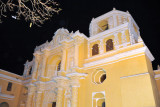 Well illuminated Church of Nuestra Seora de la Merced