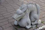 Stone carving of a dragon, Narita