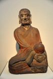 Seated Arhat, late-Yuan to early-Ming Dynasty, ca 1300-1450