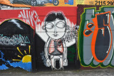 I like graffiti art like this - I dont understand the scribbling all over so many of the buildings in Campinas