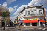 Rua 13 de Maio ends opposite the old Central Railway Station, Campinas