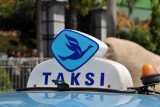Blue Bird Taksi, one of Jakartas more reliable choices